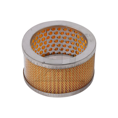 BQLZR 1pc Oil-free Air Compressor Dual Mesh Filter Element 95x70x52mm Yellow for Blower