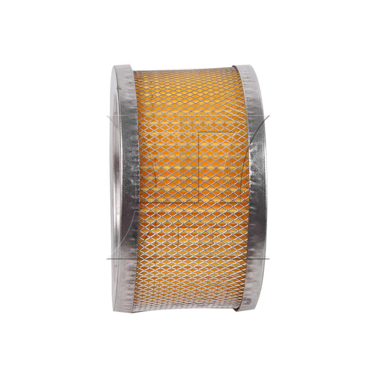 BQLZR 1pc Oil-free Air Compressor Dual Mesh Filter Element 95x70x52mm Yellow for Blower