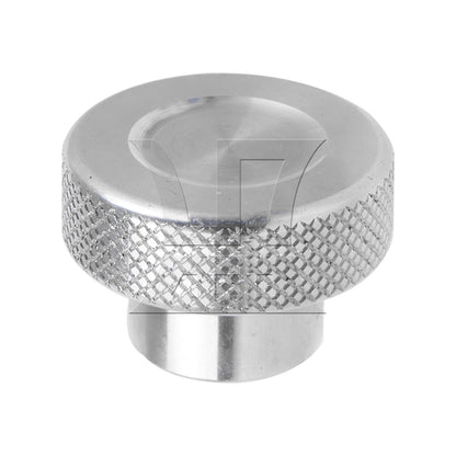 BQLZR Aluminum Alloy Handwheel 30mm OD 8mm Bore with Wrench for Lathe Drilling Machine Part Silver