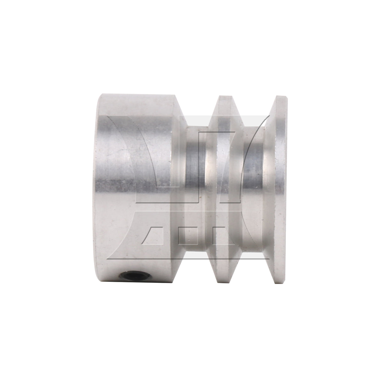BQLZR 1PC Aluminum Alloy Double Groove Pulley 30mm OD 8mm ID Not Easy to Rust
