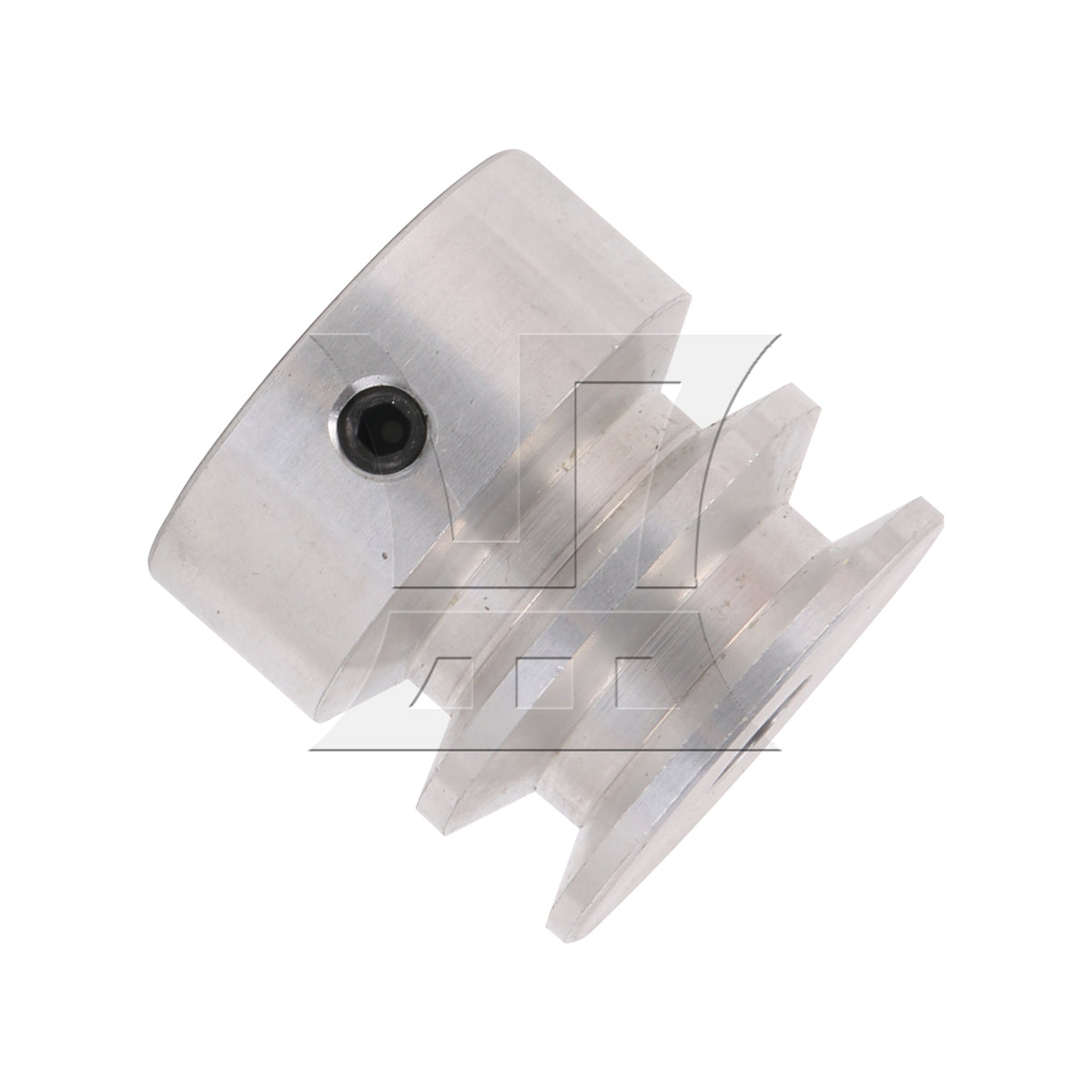 BQLZR 1PC Aluminum Alloy Double Groove Pulley 30mm OD 8mm ID Not Easy to Rust