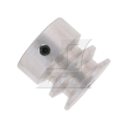 BQLZR 1PC Aluminum Alloy Double Groove Pulley 30mm OD 8mm ID Not Easy to Rust