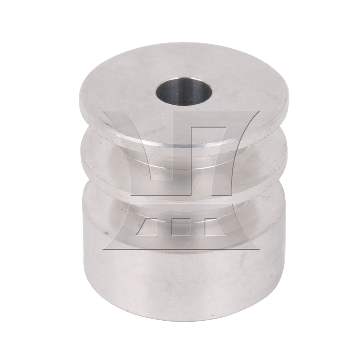 BQLZR 1PC Aluminum Alloy Double Groove Pulley 30mm OD 8mm ID Not Easy to Rust