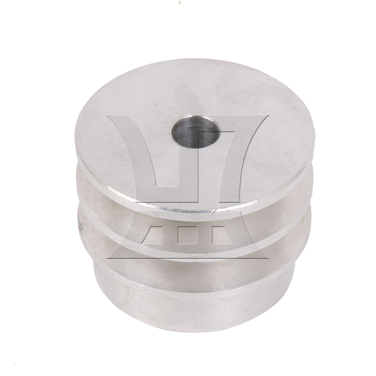 BQLZR 1PC Aluminum Alloy Double Groove Pulley 40mm OD 8mm ID Not Easy to Rust