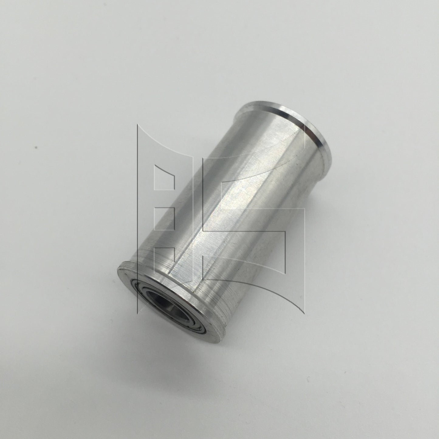 BQLZR 1PC Aluminum Belt Grinder Wheel Double Bearing Drive Wheel for Tool Polishing 56x28x12mm