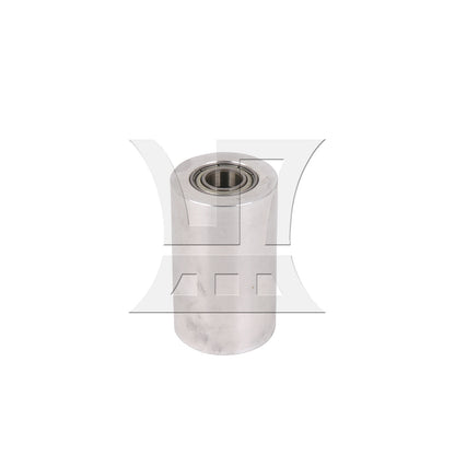 BQLZR 1PC Aluminum Belt Grinder Wheel Double Bearing Drive Wheel for Tool Polishing 50x30x10mm