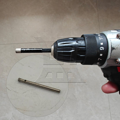 BQLZR 1pc Diamond Hole Drill Bit 4mm for Glass Drilling Ceramic Drilling