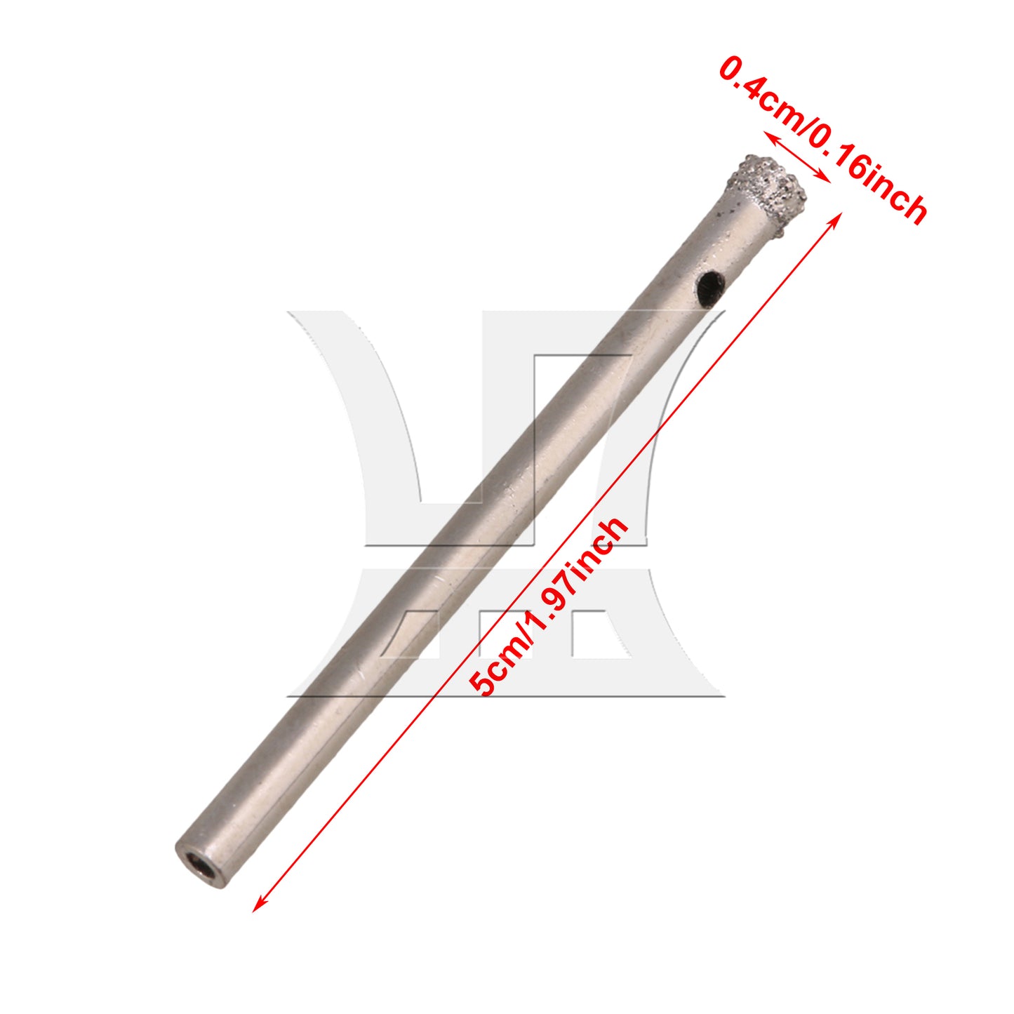 BQLZR 1pc Diamond Hole Drill Bit 4mm for Glass Drilling Ceramic Drilling