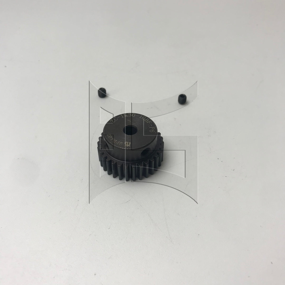 BQLZR 1pc Spur Gear 1 Module 30 T 6mm for Conveying Machinery Automotive Applications