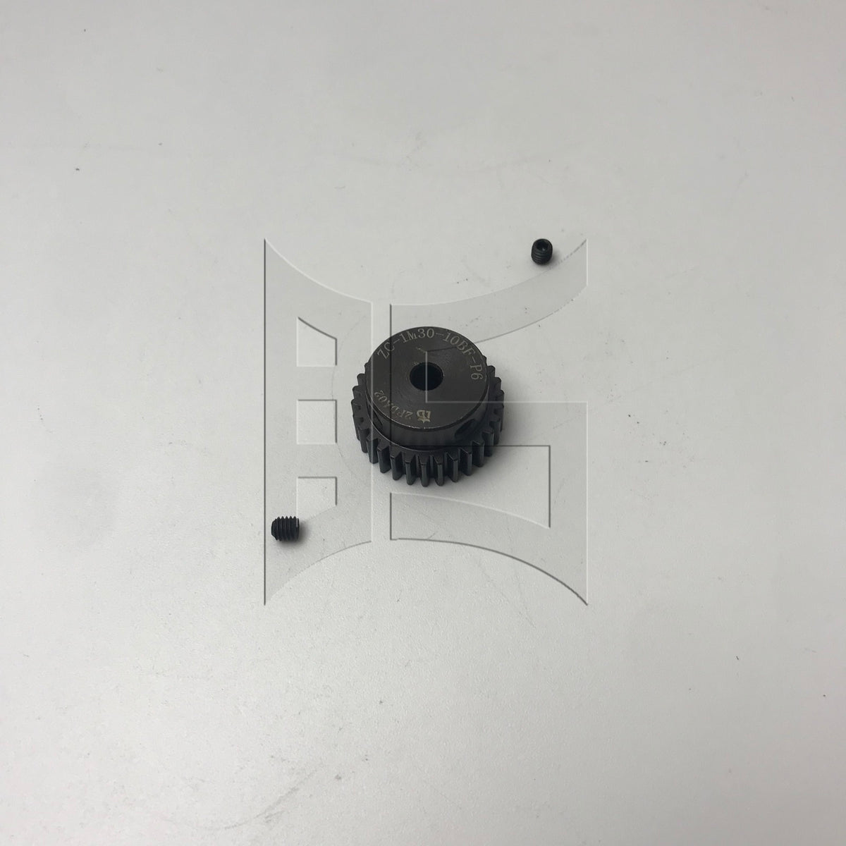 BQLZR 1pc Spur Gear 1 Module 30 T 6mm for Conveying Machinery Automotive Applications