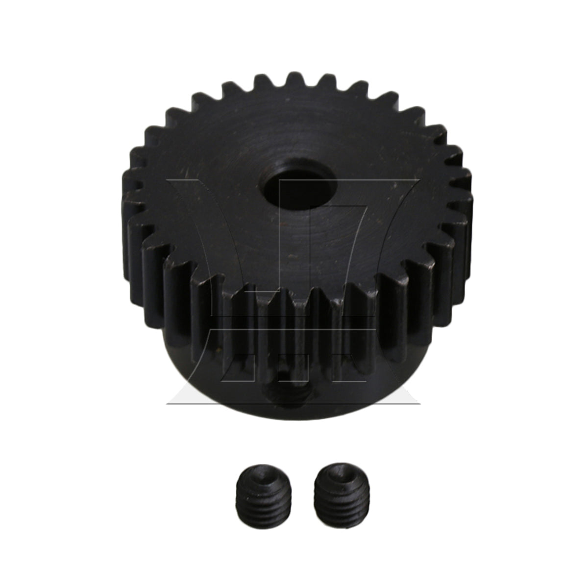 BQLZR 1pc Spur Gear 1 Module 30 T 6mm for Conveying Machinery Automotive Applications