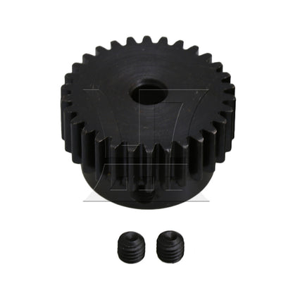 BQLZR 1pc Spur Gear 1 Module 30 T 6mm for Conveying Machinery Automotive Applications