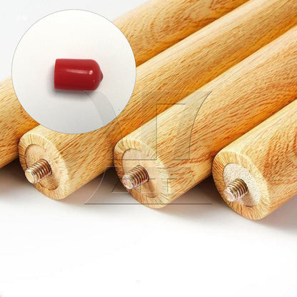 BQLZR 1pc Rubber End Cap 14mm Red for Stainless Steel Braided Hose