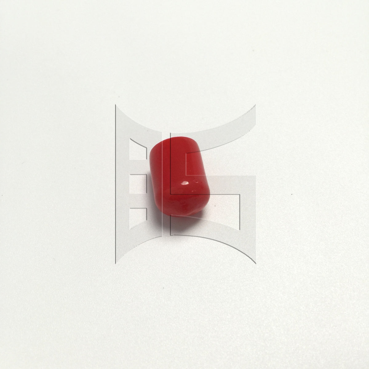 BQLZR 1pc Rubber End Cap 14mm Red for Stainless Steel Braided Hose