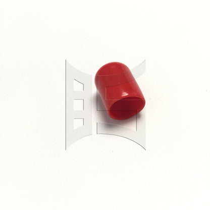 BQLZR 1pc Rubber End Cap 14mm Red for Stainless Steel Braided Hose