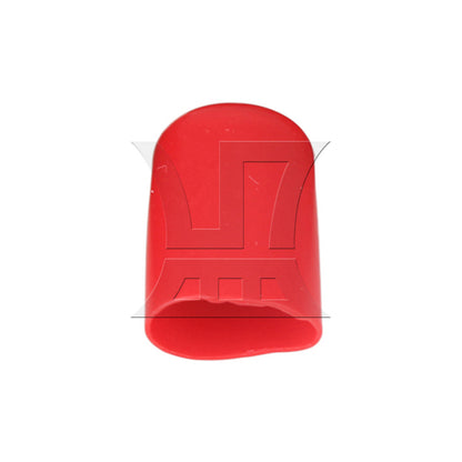 BQLZR 1pc Rubber End Cap 14mm Red for Stainless Steel Braided Hose