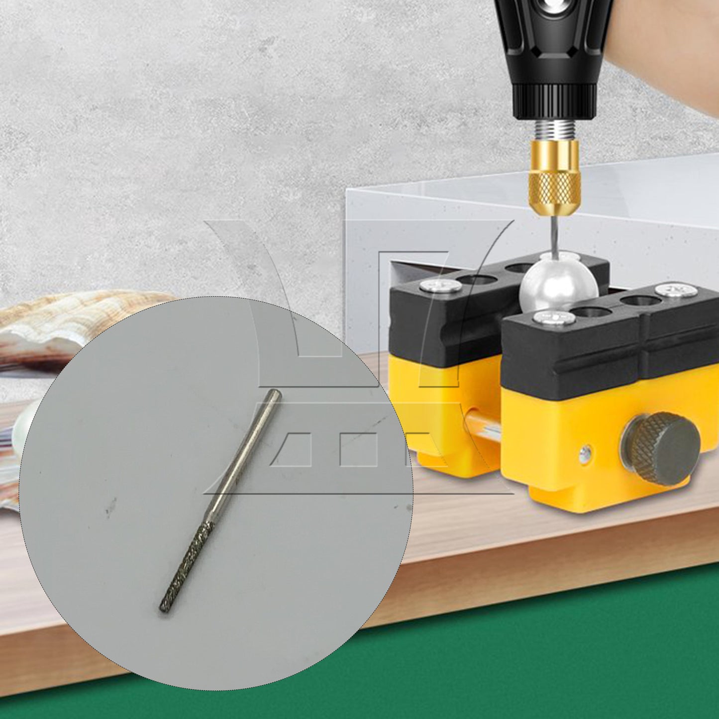 BQLZR 1pc Diamond Coated Hole Drill 1.5mm for Industrial Machine Tools Lathes