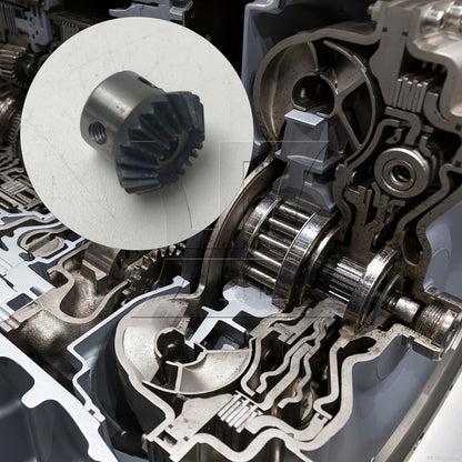 BQLZR 1pc Tapered Bevel Pinion Gear 1 Moldule 20 T 5mm Spin Gear Combination Transmission Accessories