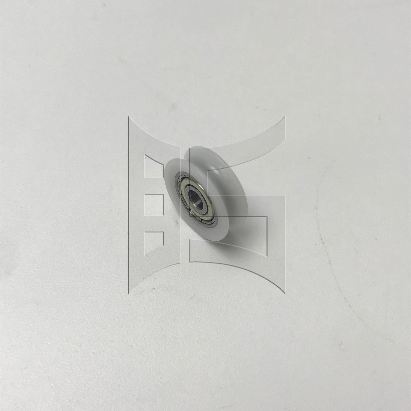 BQLZR 1pc Nylon Ball Bearing Guide Pulley 4 x 18 x 6 Mm Sliding Door Pulleys Furniture Hardware Accessories