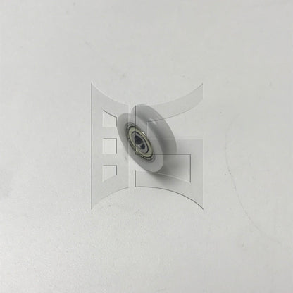 BQLZR 1pc Nylon Ball Bearing Guide Pulley 4 x 18 x 6 Mm Sliding Door Pulleys Furniture Hardware Accessories