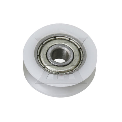 BQLZR 1pc Nylon Ball Bearing Guide Pulley 4 x 18 x 6 Mm Sliding Door Pulleys Furniture Hardware Accessories