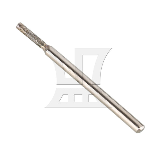 BQLZR 1pc 3mm Diamond Coated Burrs Glass Drill Bit for Gemstone Shell
