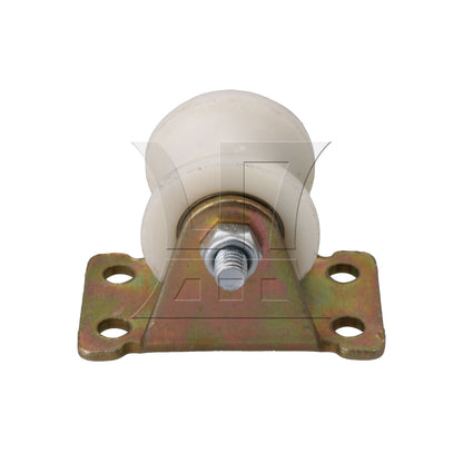 BQLZR U-Shaped Nylon Wheel, 1.2 Inches, Single Load Capacity Of 100 Kg, Suitable For Industrial Machine Tools
