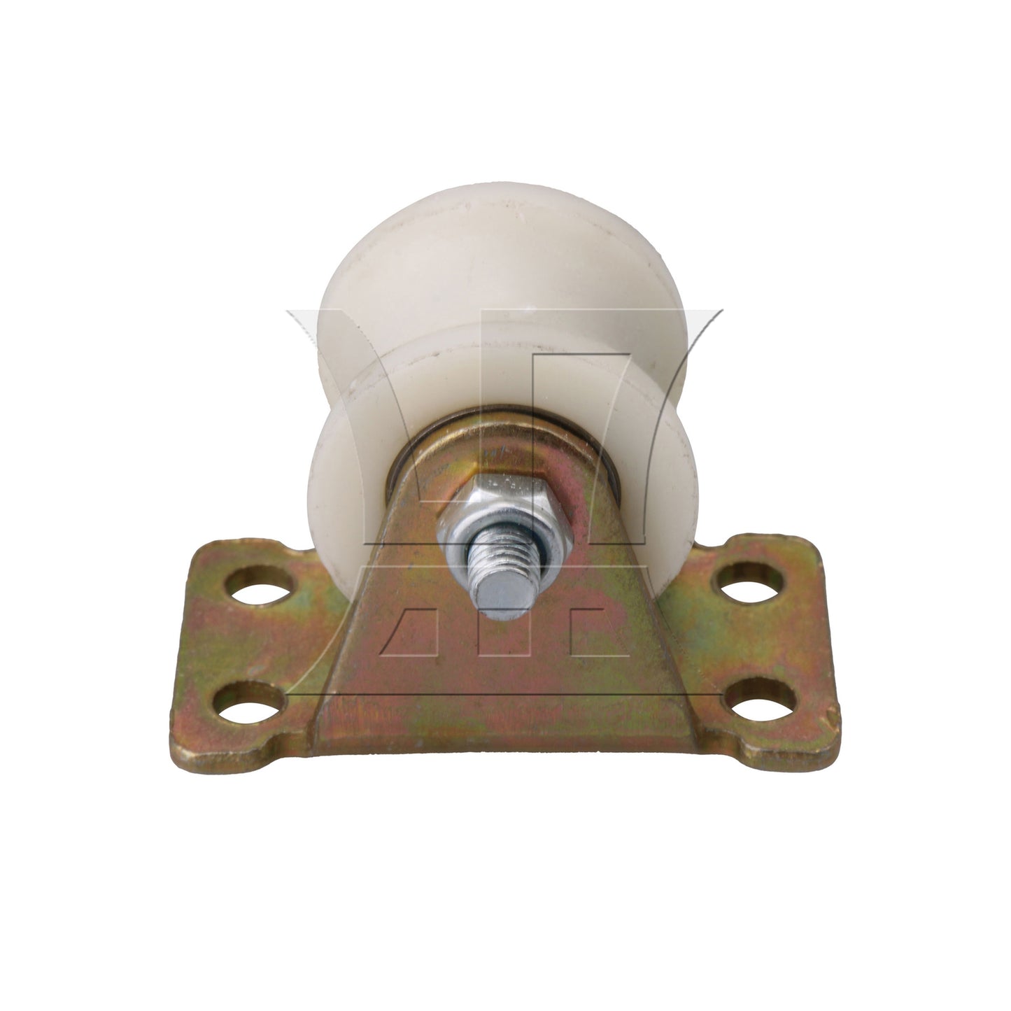 BQLZR U-Shaped Nylon Wheel, 1.2 Inches, Single Load Capacity Of 100 Kg, Suitable For Industrial Machine Tools