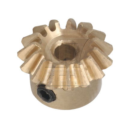 BQLZR Conical Bevel Gear, 0.8 Molds 15 Teeth, 3mm, Suitable For Industrial Conveying