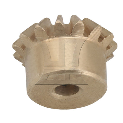 BQLZR Conical Bevel Gear, 0.8 Molds 15 Teeth, 3mm, Suitable For Industrial Conveying