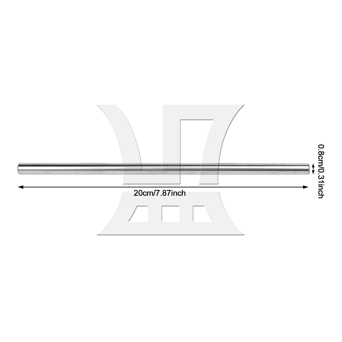 BQLZR 1pc 8mm Liner Optical Axis 200mm Type 2 Good Wear Resistance