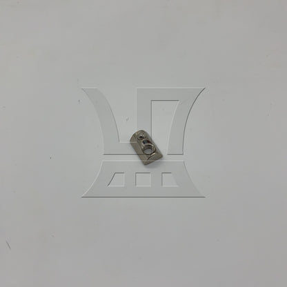 BQLZR 1pc 40 Section European Standard Elastic Nut Block M8 Aluminum  Sliding Block