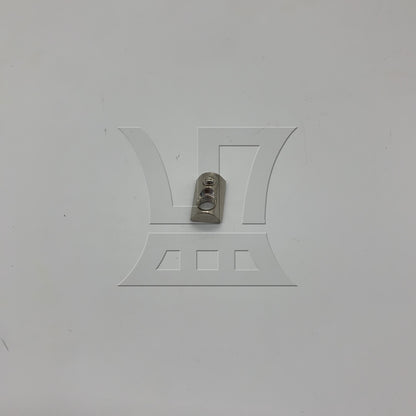BQLZR 1pc 40 Section European Standard Elastic Nut Block M8 Aluminum  Sliding Block