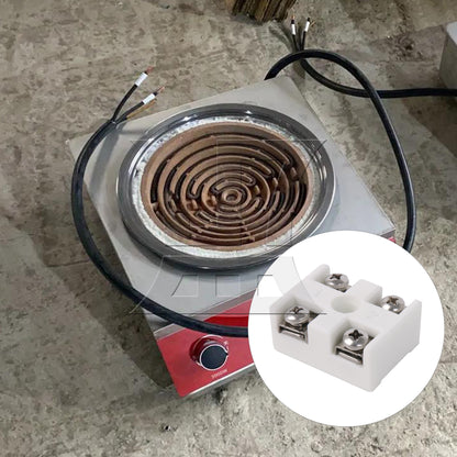BQLZR Ceramic Terminal Block, 2-Position, Suitable For Electric Heating Equipment