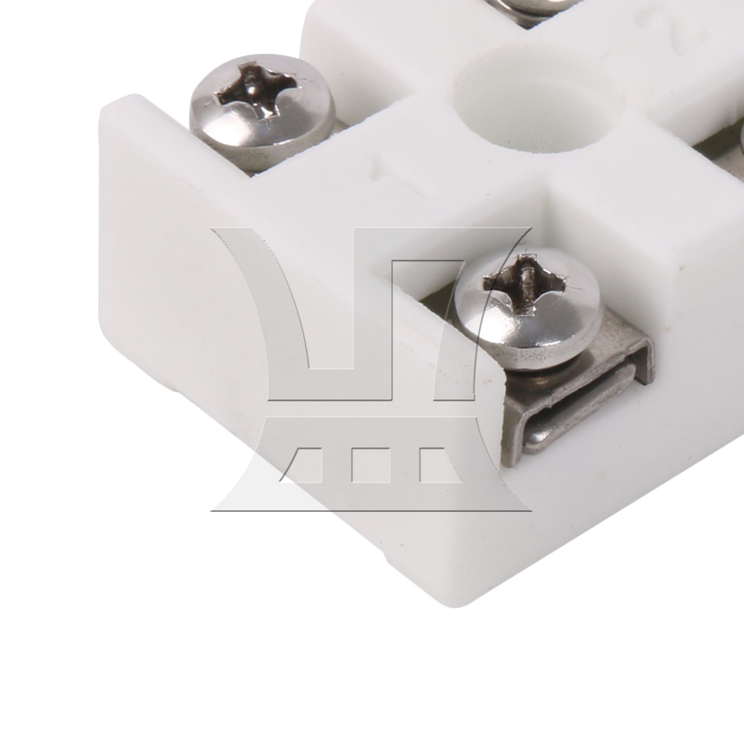BQLZR Ceramic Terminal Block, 2-Position, Suitable For Electric Heating Equipment
