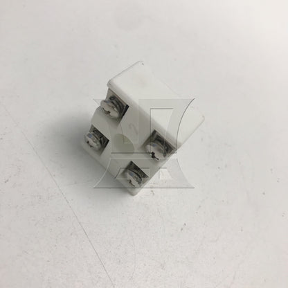 BQLZR Ceramic Terminal Block, 2-Position, Suitable For Electric Heating Equipment