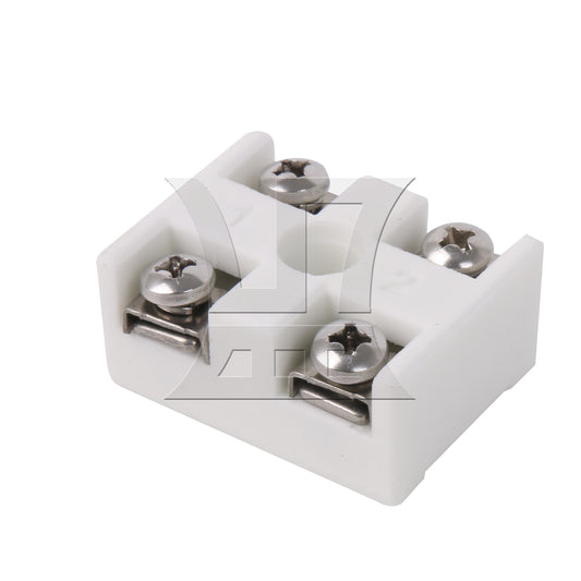 BQLZR Ceramic Terminal Block, 2-Position, Suitable For Electric Heating Equipment