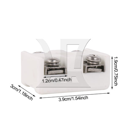BQLZR Ceramic Terminal Block, 2-Position, Suitable For Electric Heating Equipment