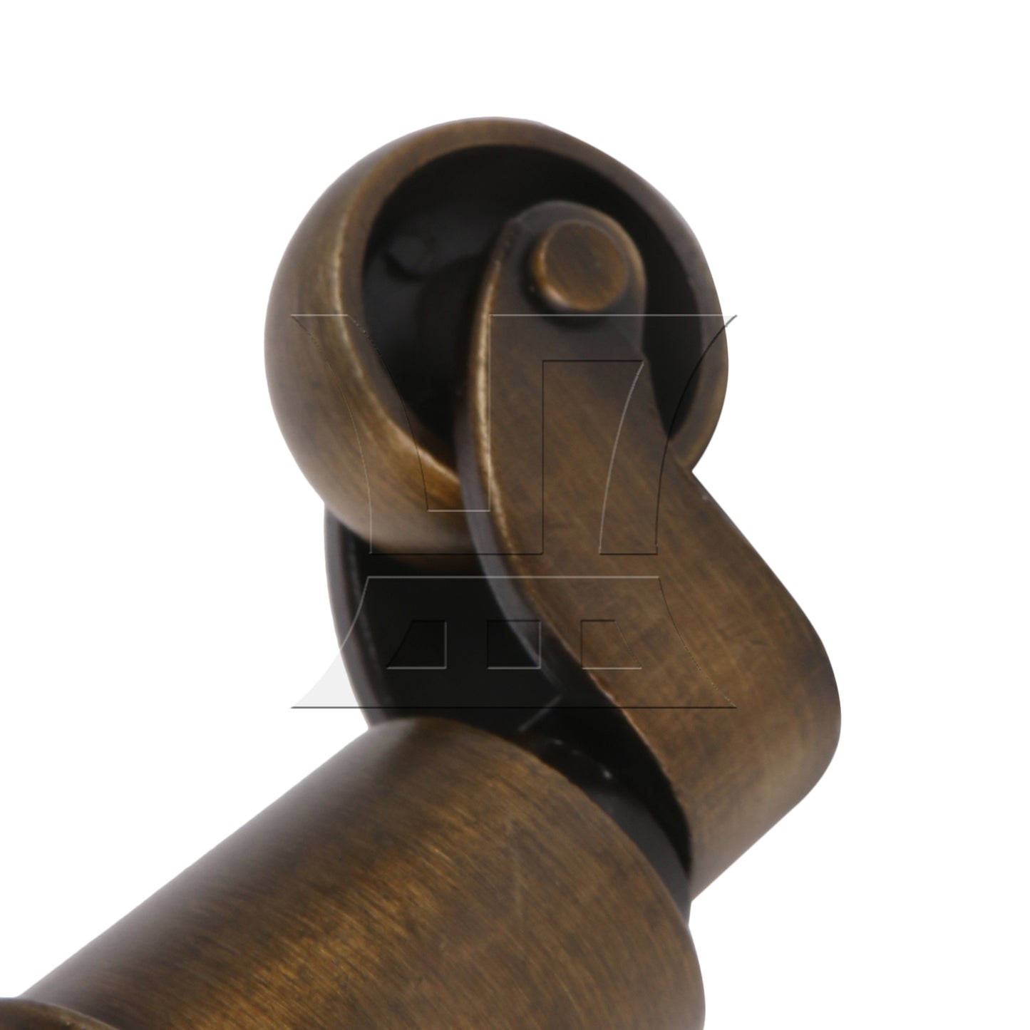 BQLZR Vintage Rotating Cup Furniture Casters, 32.5mm, Suitable For Furniture