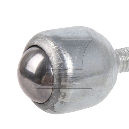 BQLZR 1PC Ball Transfer Bearing with M5 Screw Rod CY-12D 16.5mm Dia Carbon Steel Ball for Transmission System