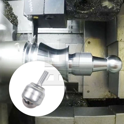 BQLZR 1PC Ball Transfer Bearing with M6 Screw Rod CY-19D 23mm Dia Carbon Steel Ball for Transmission System