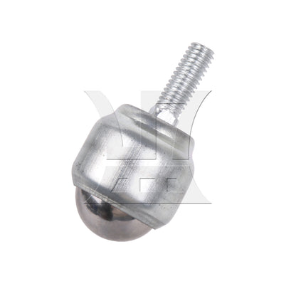 BQLZR 1PC Ball Transfer Bearing with M6 Screw Rod CY-19D 23mm Dia Carbon Steel Ball for Transmission System