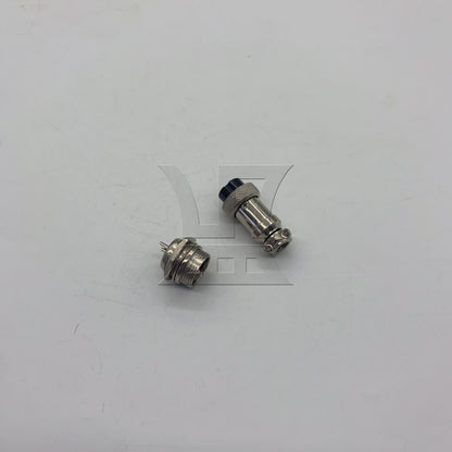 BQLZR 1pc Aviation Plug Connector Gx16-2 for Lighting System Wiring