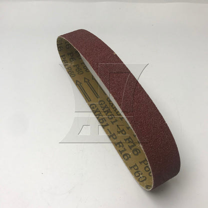 BQLZR 1pc Sanding Belt 60 Mesh 533 x 30 Mm Furniture Metal Polished and Polished Dry Frosted Sand Tape