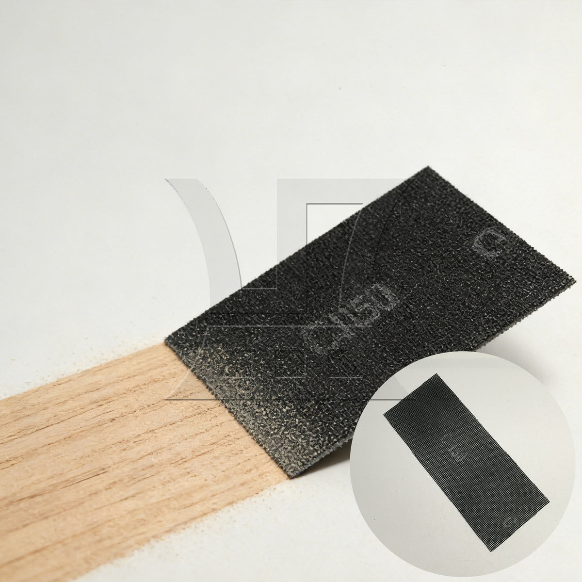 BQLZR 1pc Grid Sandpaper Square 150# Grinding Mesh