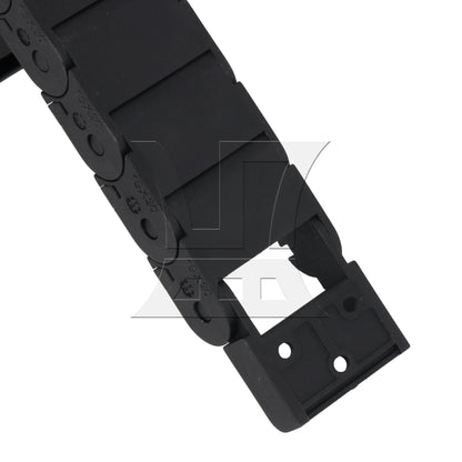 BQLZR 1pc Carrier Drag Chain Cable Wire R28 1m x 15 x 30mm for Cable Fixing Traction