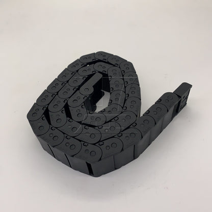 BQLZR 1pc Carrier Drag Chain Cable Wire R28 1m x 15 x 30mm for Cable Fixing Traction