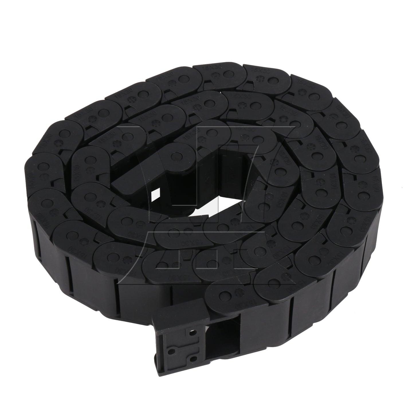 BQLZR 1pc Carrier Drag Chain Cable Wire R28 1m x 15 x 30mm for Cable Fixing Traction
