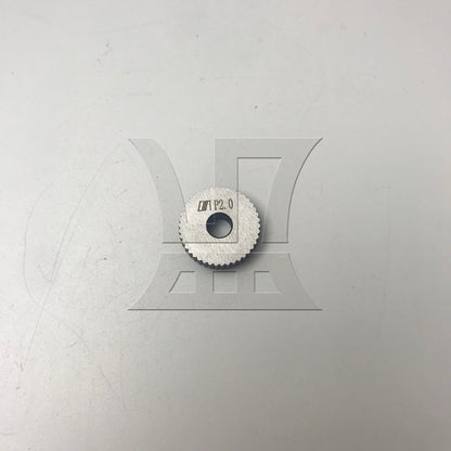 BQLZR 1pc Straight Knurled Wheel 28 x 2mm Pad Wheel Knurled