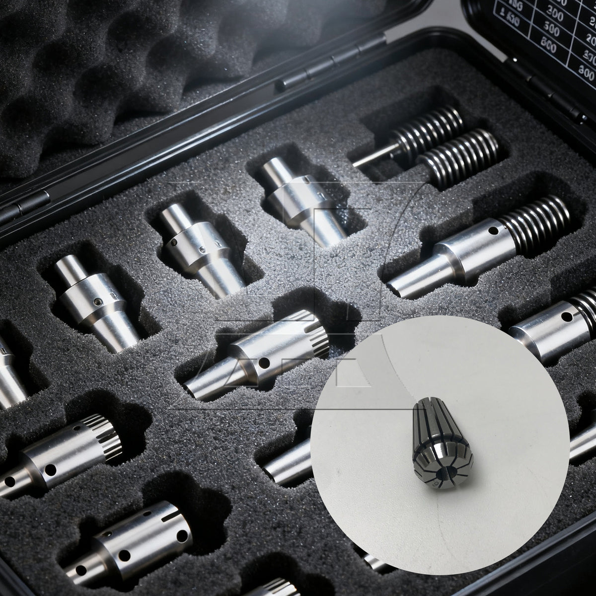 BQLZR 1pc ER16 Spring Collet Inner Diameter 6mm Stainless Steel ER Collet High-Precision ER Collet